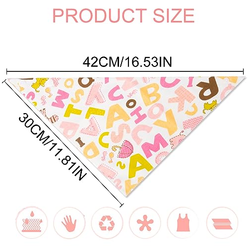 WeddHuis Bavaglino Neonato, 10 Pezzi Drool