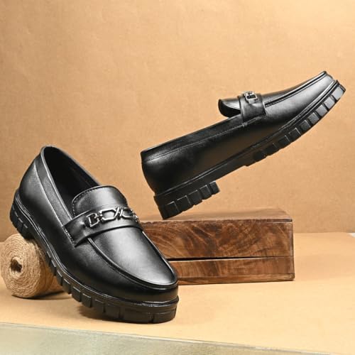 Image of KASTAVA KS 105 Ultra Comfort Breathable Cushioned Insole Slip-On | Lightweight Everyday Casual Loafers for Men