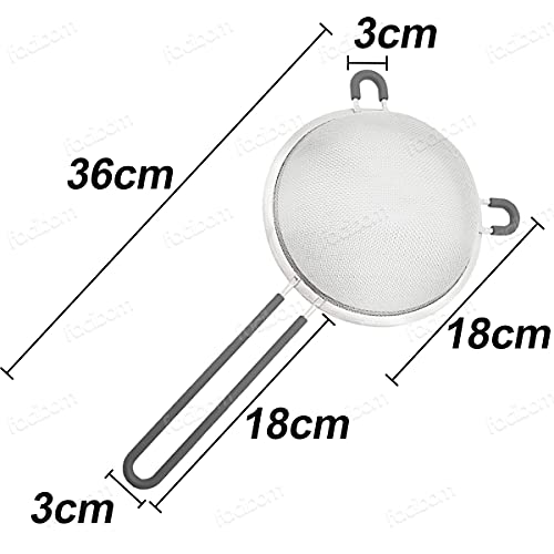 Peneira Aço Inox 18 cm - UnyHome
