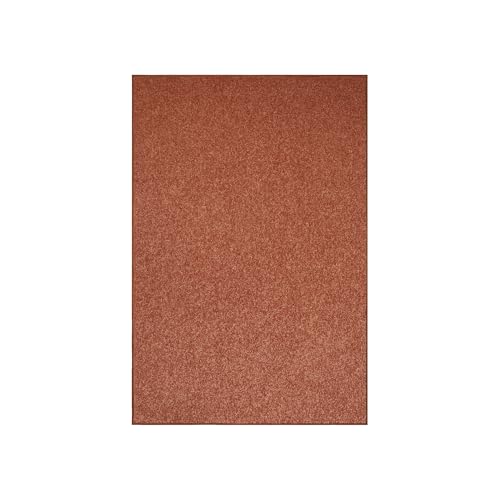 Ambiant Pet Friendly Solid Color Area Rugs Rust - 2' x 3' Rectang...