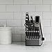 Ninja K32015A Foodi NeverDull Premium Knife System, 15 Piece Knife Block Set with Built-in Sharpener, German Stainless Steel Knives, Black