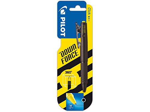 Pilot Force Down Blindada - Bolígrafo retráctil 1,0 mm Sugerencia - Negro Barril