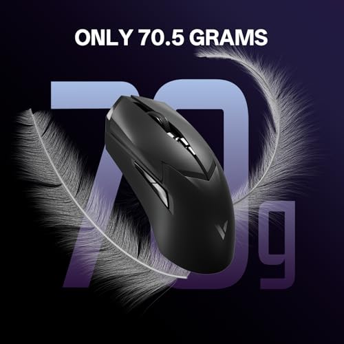 Ratón inalámbrico para juegos Rapoo VT2PRO 4K, sensor de 26000 DPI y botones programables 5