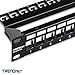 TRENDnet 24-Port Blank Keystone Shielded 1U Patch Panel, 1U 19
