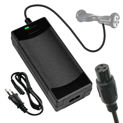 Chargeur Secteur 29,4V 2A Pour Hoverboard Et Scooter électrique | Alimentation Sécurisée Pour Batteries Lithium-Ion | Câble UE Inclus