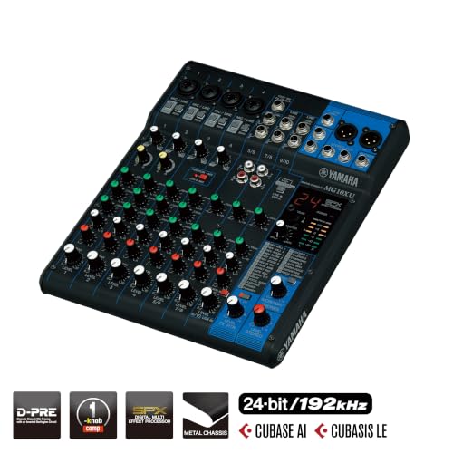Image of YAMAHA MG10XU 10-Input Stereo Mixer with Effects