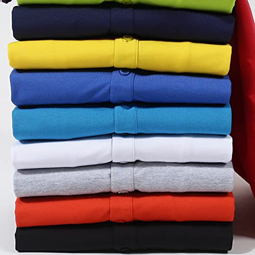 Lylbfof Short-Sleeved Women's Polo Shirt Solid Color Lapel T-Shirt #TOP3