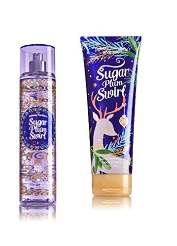 Bath & Body Works ~ Signature Collection ~ Sugar Plum Swirl ~ Winter 2016 ~ Gift Set ~ Fine Fragrance Mist & Ultra Shea Body Cream