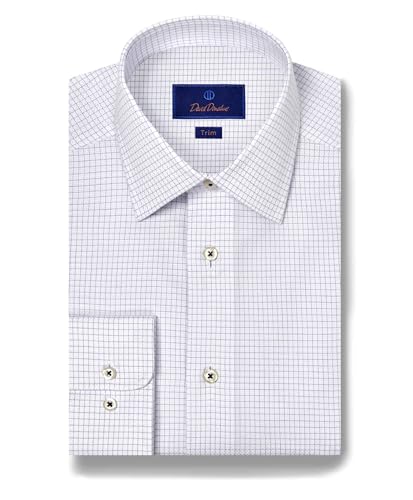 Men's Trim Fit Long Sleeve Fashion Dress Shirt