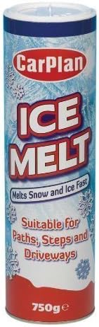 CarPlan Snow & Ice Melt Salt Stick 750g Handy Pack Size - Melts Snow & Ice Fast On Paths, Steps & Driveways