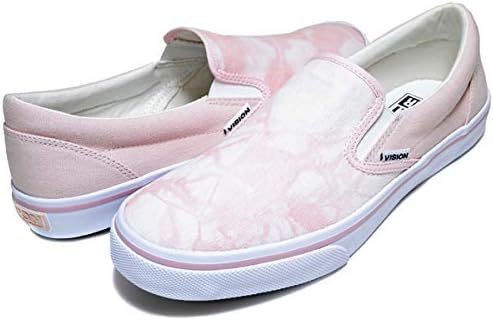 Amazon ヴィジョン フルトン 2 Vision Fulton 2 Pink Vsw 9151 140 スリッポン スニーカー スケート ビジョン ストリート ウェア ピンク 並行輸入品 Vision Street Wear ヴィジョンストリートウェア スニーカー