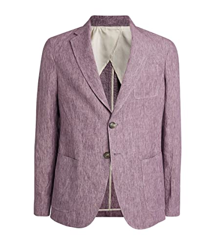 Veste de banquet en lin premium blazer double bouton Pathfinder haut de gamme