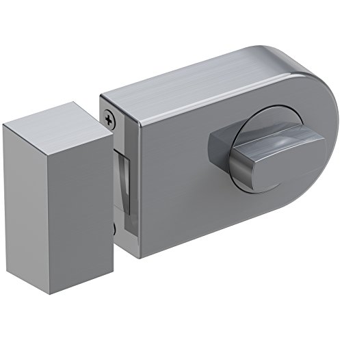 Preisvergleich Produktbild Basi® Kastenzusatzschloss KS500 Tür-Zusatzschloss verschiedene Farben Sicherheitsschloss R1305-0208, Edelstahl