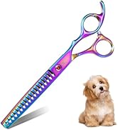 DRGSKL Chunker Schere Hundepflege Schere Professionelle Dünner Blender Schere für mittlere und gr...