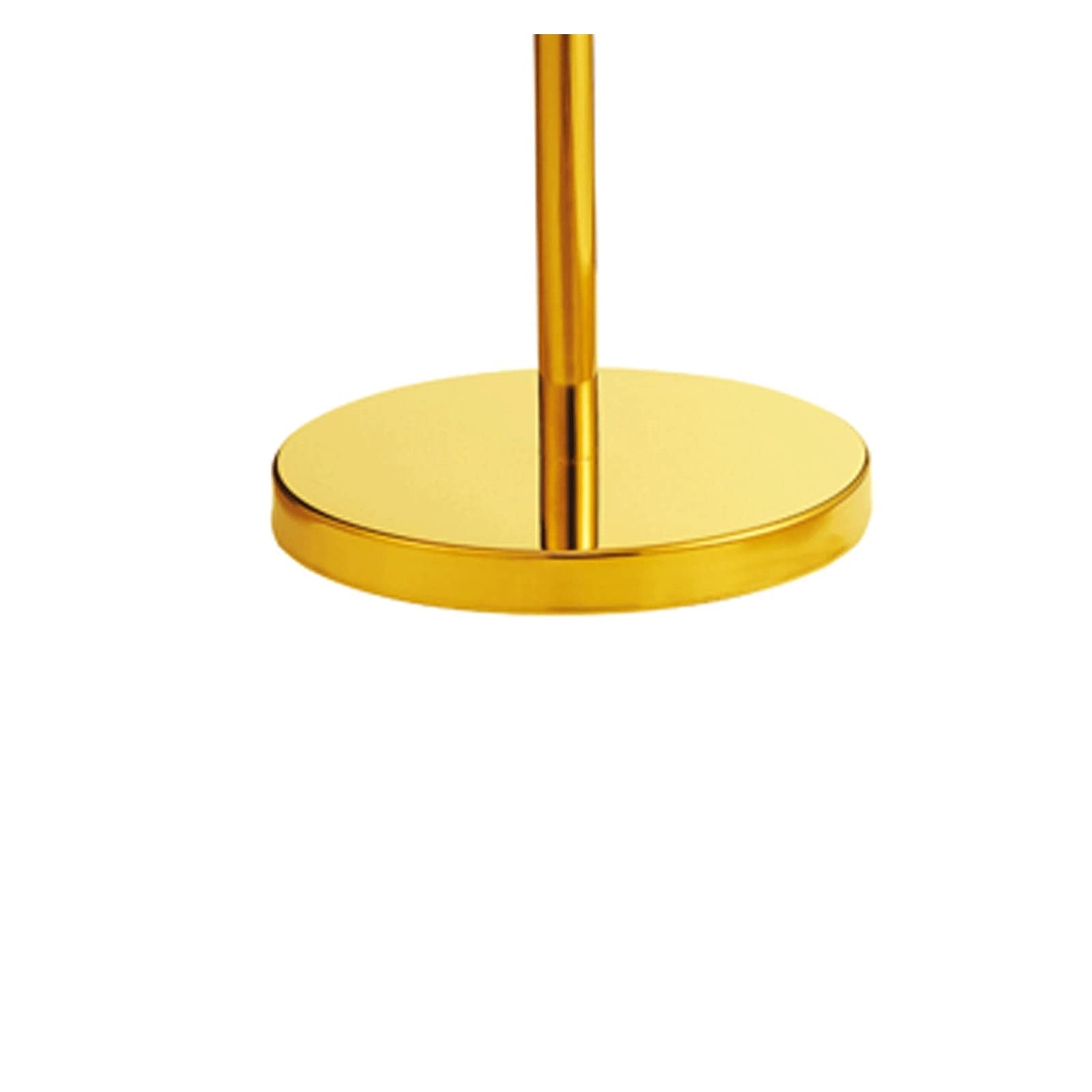 QINGGANGLING999 Restaurantes Soporte de Pantalla Soporte de Signo de Pedestal Ajustable, Soporte de Signo de póster de pie, Signo de visión Vertical y Horizontal mostrada, Oro Soporte de Cartel
