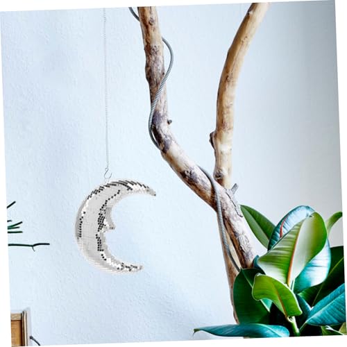 Décoration de fête disco lune pour illuminer une chambre