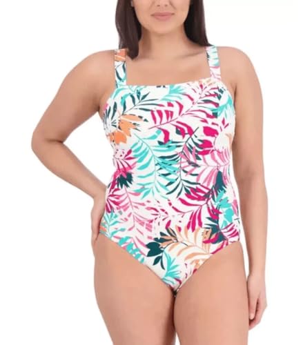 Maillot de bain une pièce anti-UV Eddie Bauer protection solaire extensible