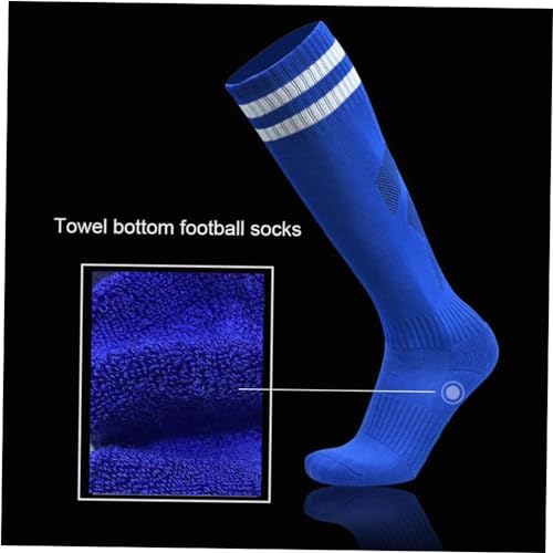 Conjunto de equipamentos de futebol de proteo: caneleiras, meias de proteo para pernas-size1