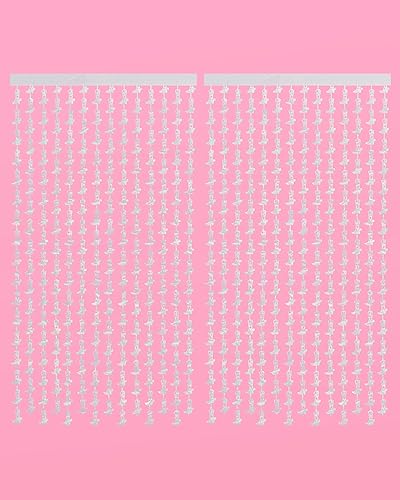 xo, Fetti Party Decorations Cowgirl Boot Iridescent Foil Curtain - Set of 2 | Bachelorette, Birthday Backdrop, Wedding, Birthday Photo Booth