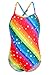 WonderBabe Costume da bagno per ragazze Unicorno per bambini Arcobaleno Costume da bagno intero Mermaid Pesce Bilance Stampa Costumi da bagno Estate Spiaggia Vacanza Costume, Arcobaleno-1835, 4-5 Anni