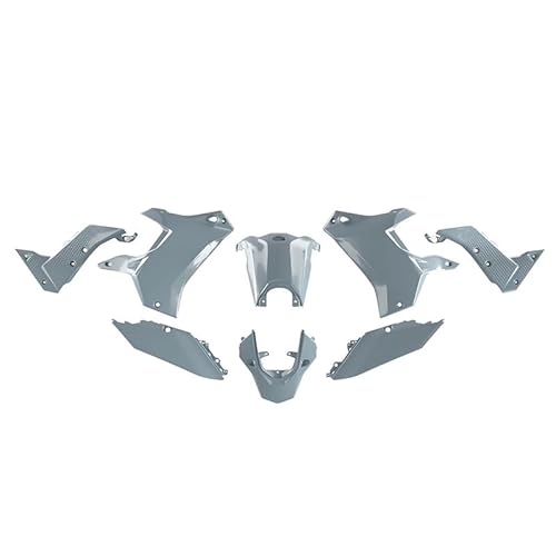 Rtech Plastic Kit Fits Yamaha Ténéré 700 From 2019 Revolution Gray