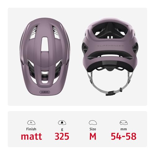 Casco ABUS Cliffhanger para evitar el calor excesivo en senderos 3