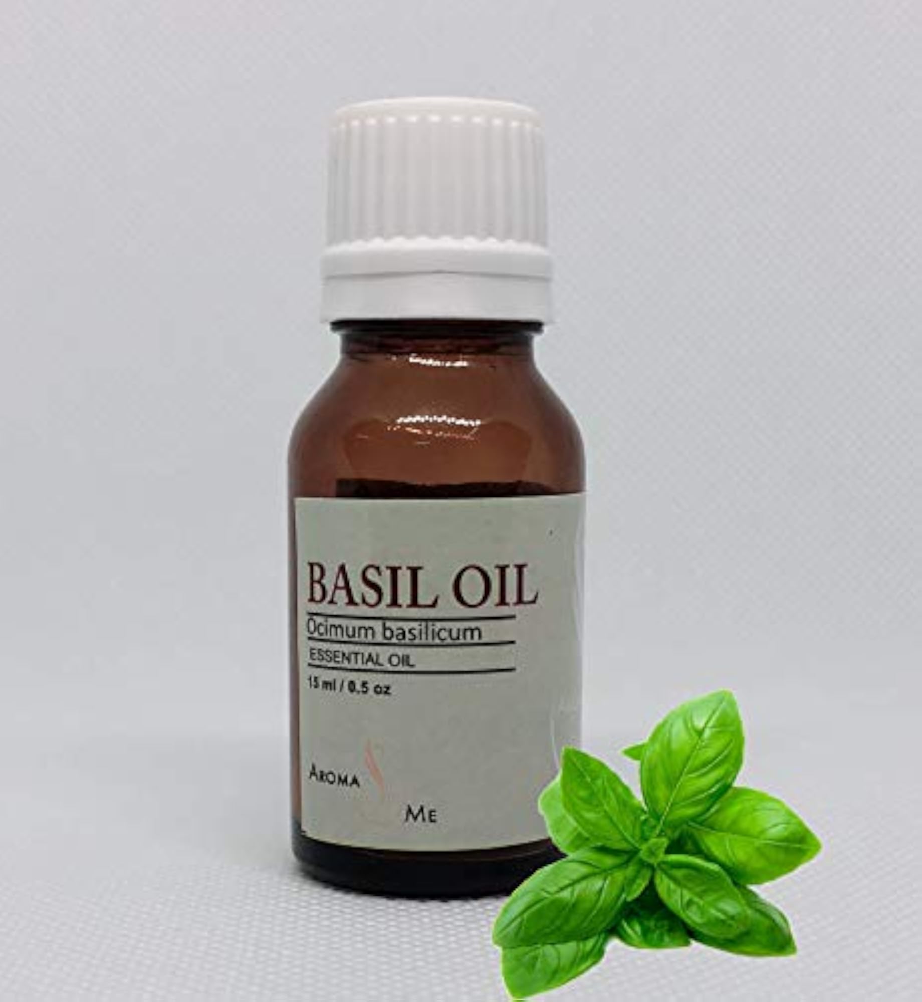 100% Pure and Natural Basil Oil, 15 ml