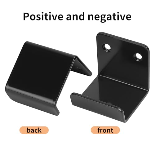 Xingwenhao Schwerlast Haken, 8 Stk U Winkel, U Haken, 50mm Keramikfliesen Halterungen, Metall Wandhaken Gerätehalter Halterung zum Aufhängen für Wohnküche Badezimmer Küche Garage Aufhängerhaken