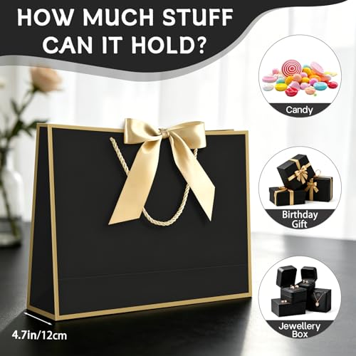 Image of JMANNI Gift Bags with Handles, 14.6 inch Large Gift Bags with Tissue Paper