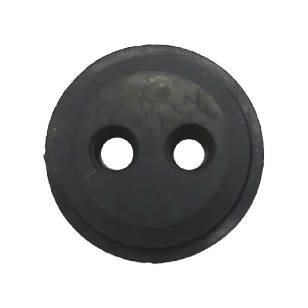 MAIN ST COLLECTIVE 50 Pack Natural Nylon Grille Grommets – #8 Screw Size, Square Type, Automotive Fasteners