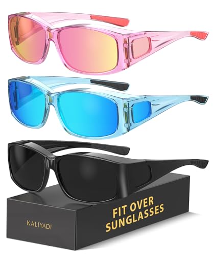 KALIYADI Polarized Fit-Over Sunglasses for Driving