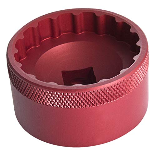 Douille de pédalier Megaevo Unior rouge outil boîtier vélo - 2