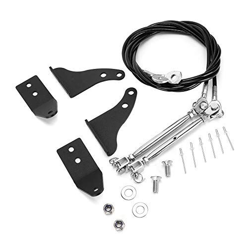 Kit de elevadores de extremidades Tbest para Tj 1997-2006: deflector de ramas y protector 5