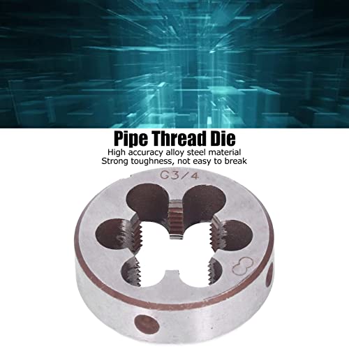Fafeicy G3/4 Thread Die, Pipe Thread Die, Threading Screw Die for Tap G3/4, Threading Hand Tools, Outer Diameter 55mm/2.17in - Image 4