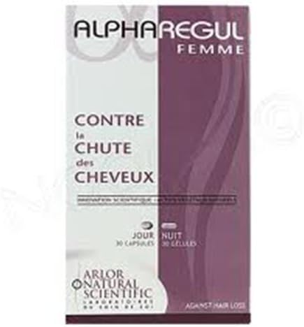 Alpharegul Femme Hair Growth Stimulator Capsules for Women Pack of 60 by Alpharegul