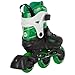 POWERSLIDE PHUZION Adjustable Kids Skates Universe Green (29-32)