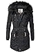 Produktbild khujo Damen Mantel Wintermantel Winterparka YM-Halle (vegan hergestellt) Black018 Gr. M