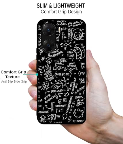 Image of Formulas Design Premium 2D Printed Metal Back Case Cover for Vivo V29E 5G