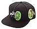 Rick and Morty Portal Black Adult Swim Snapback Hat,Black,One Size