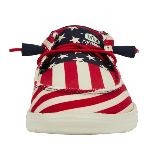 Image of HEYDUDE Womens Wendy Patriotic