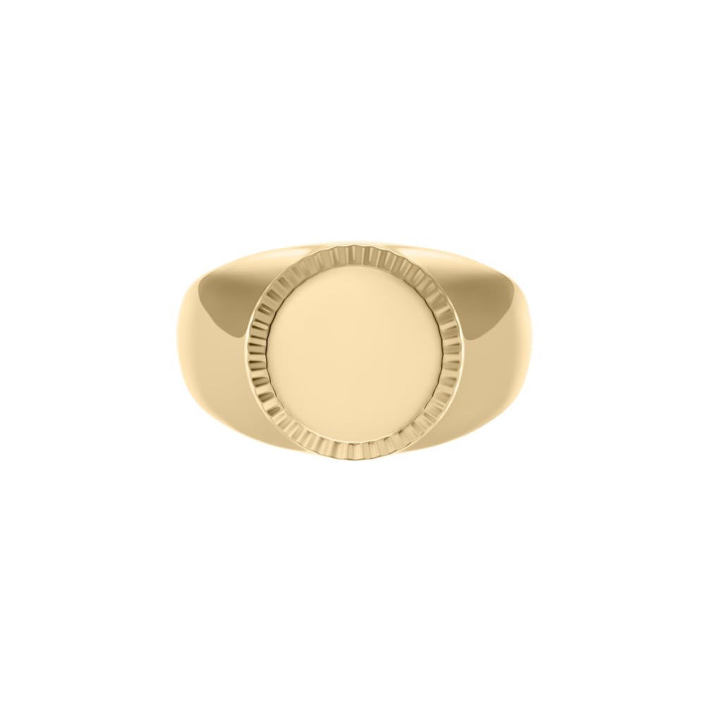 Fossil Ellis Women's Gold-Tone Stainless Steel Ring, JF049817108