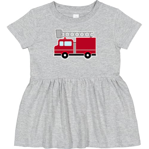 inktastic Red Firefighter Fire Truck Infant Dress