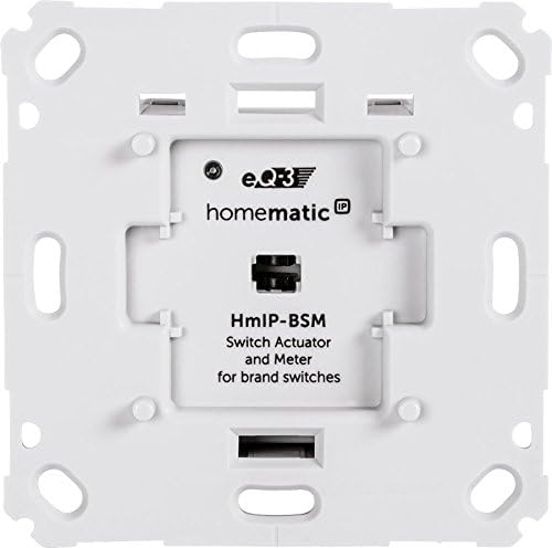 Homematic IP Smart home switching measurement actuator for brand switches also switches devices via app or voice command via Amazon Alexa - Image 4