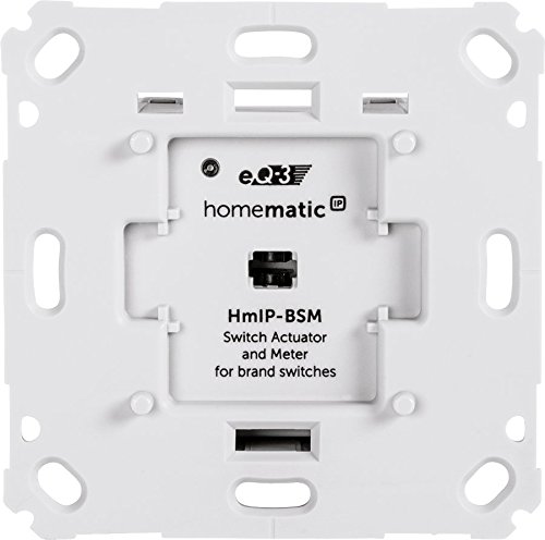 Homematic IP Smart Home Schalt-Mess-Aktor für Markenschalter, Aktor misst Strom, steuert Geräte und Leuchten per App, Alexa & Google Assistant, Energie sparen, 142720A0 - Image 4