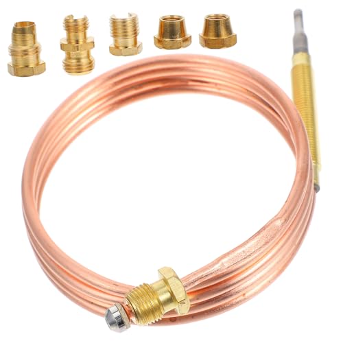 ORFOFE Kit de de Reemplazo para Calentadores de Agua y Estufas de Gas Sensor de Temperatura de Alta Precisión para Chimeneas y Calefactores Exteriores Componente Seguro y Versátil