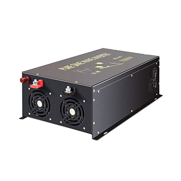 WZRELB Pure Sine Wave 7000W (14000W Surge) 24V Power Inverter DC to AC Power - Solar, RV (RBP-700024)