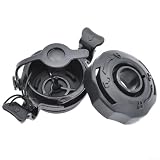 Valvola dell'aria 3 in 1 in plastica nera per divano letto gonfiabile Intex con guarnizione sicura e foro di montaggio da 45 mm di diametro per un gonfiaggio rapido