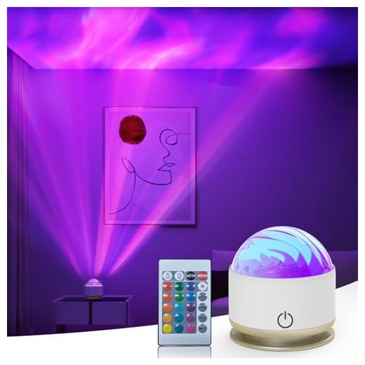 Coollamp Northern Lights Aurora Projector, Battery Operated 16 Colors Lighting Galaxy Sensory Night Light with Remote Control, Kids Mood Lighting for Bedroom Party Game Rooms Teen Girl Gift