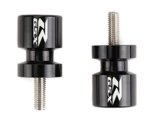 Motorcycle Bar Ends CNC Spools Sliders Hand Grip Handlebar End Caps For SUZUKI