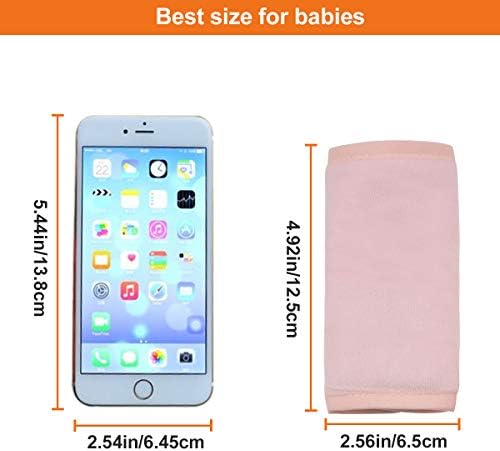 COOLBEBE Car Seat Straps Shoulder Pads for Baby Kids, Super Soft Seat Belt Covers for All Car Seats/Pushchair/Stroller/High Chair - 5